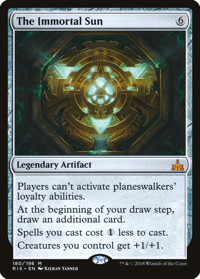 The Immortal Sun [Rivals of Ixalan] | L.A. Mood Comics and Games