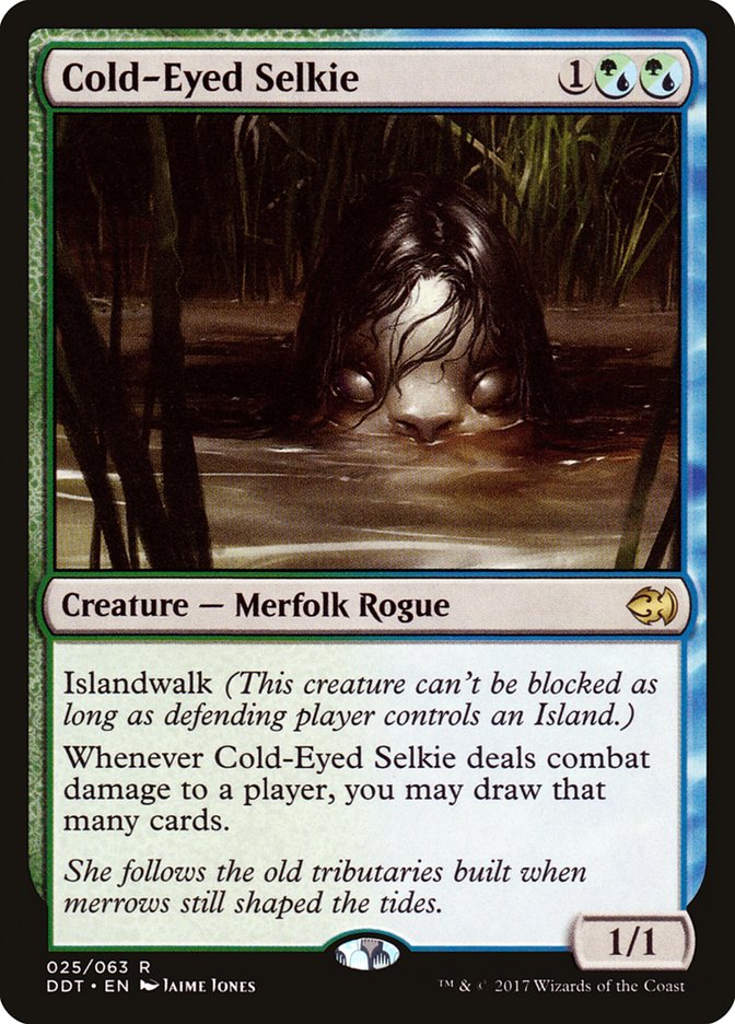 Cold-Eyed Selkie [Duel Decks: Merfolk vs. Goblins] | L.A. Mood Comics and Games