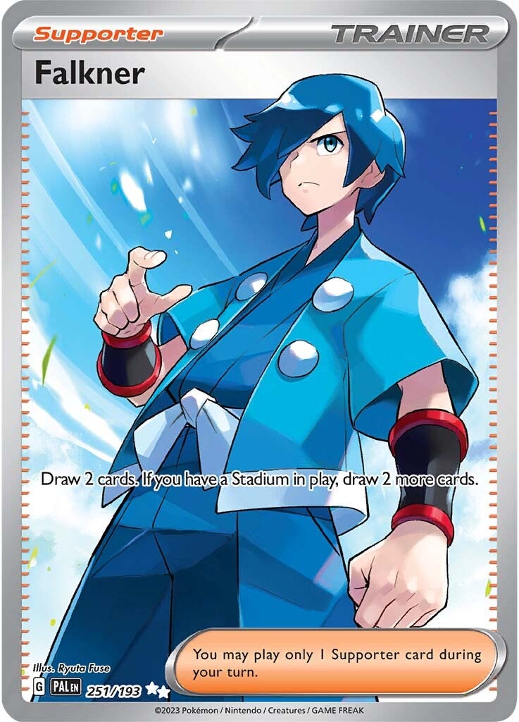Falkner (251/193) [Scarlet & Violet: Paldea Evolved] | L.A. Mood Comics and Games