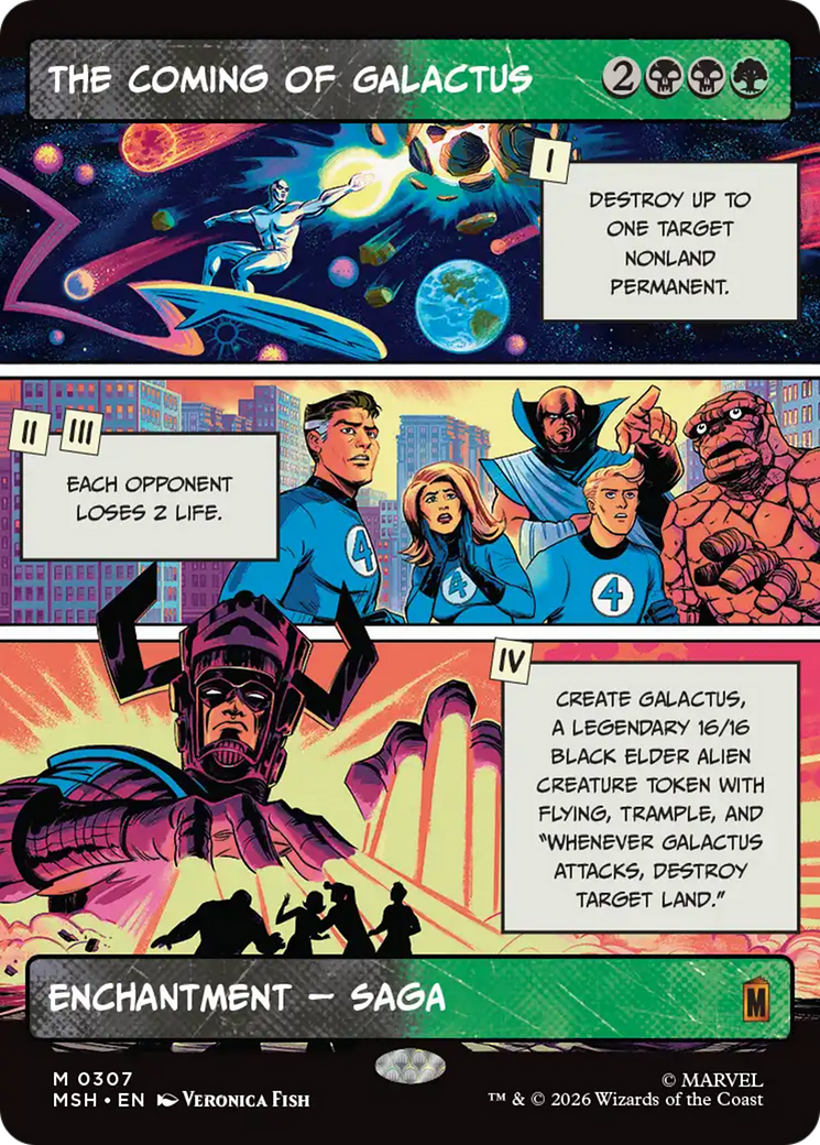 The Coming of Galactus (Borderless) [Marvel Super Heroes] | L.A. Mood Comics and Games