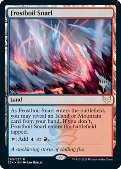 Frostboil Snarl (Promo Pack) [Strixhaven: School of Mages Promos] | L.A. Mood Comics and Games