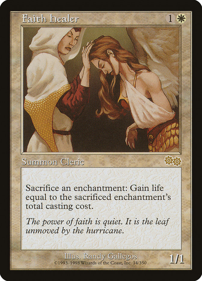 Faith Healer [Urza's Saga] | L.A. Mood Comics and Games