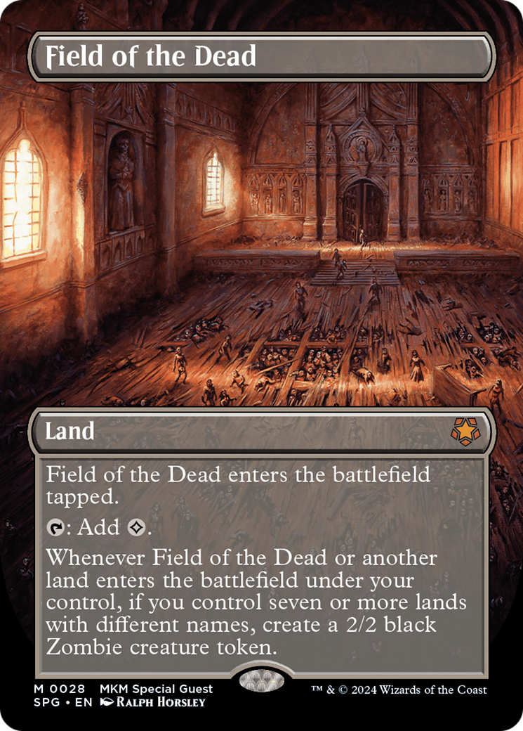 Field of the Dead (Borderless) [Murders at Karlov Manor Special Guests] | L.A. Mood Comics and Games