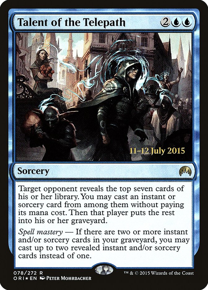 Talent of the Telepath [Magic Origins Prerelease Promos] | L.A. Mood Comics and Games