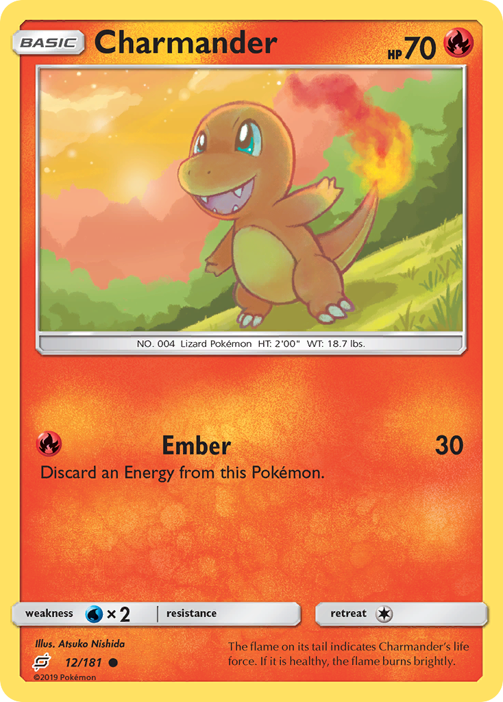 Charmander (12/181) [Sun & Moon: Team Up] | L.A. Mood Comics and Games