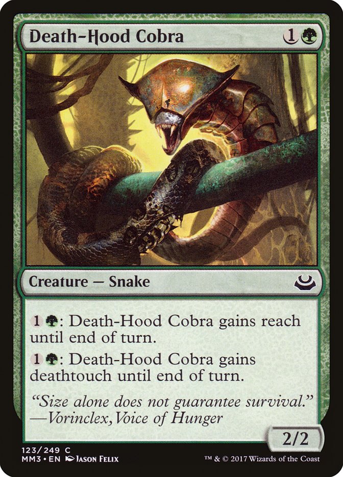 Death-Hood Cobra [Modern Masters 2017] | L.A. Mood Comics and Games