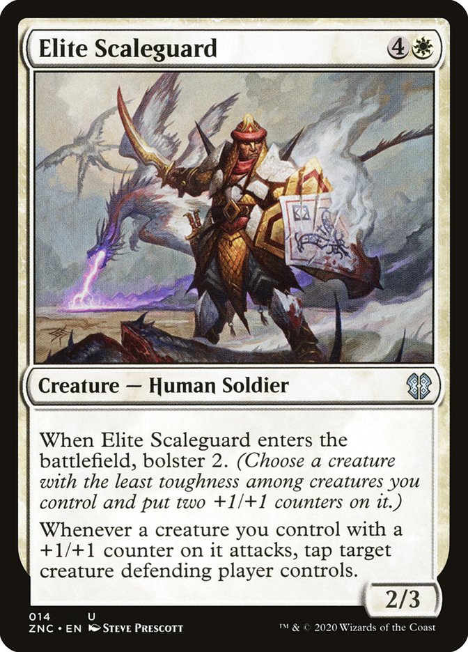 Elite Scaleguard [Zendikar Rising Commander] | L.A. Mood Comics and Games