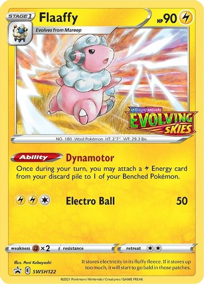 Flaaffy (SWSH122) (Prerelease Promo) [Sword & Shield: Black Star Promos] | L.A. Mood Comics and Games