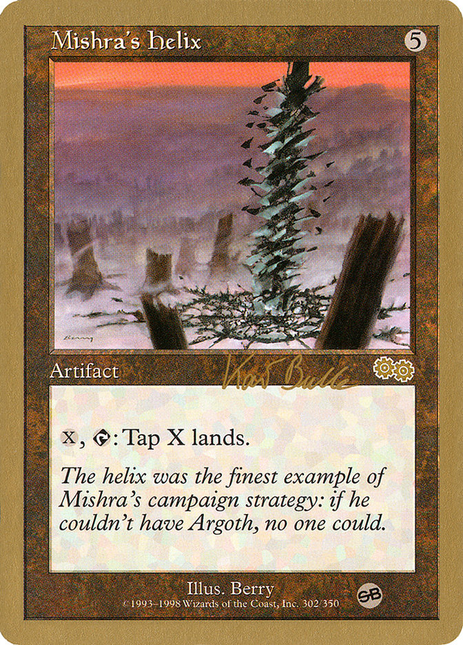 Mishra's Helix (Kai Budde) (SB) [World Championship Decks 1999] | L.A. Mood Comics and Games