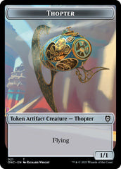 Myr // Thopter Double-Sided Token [Phyrexia: All Will Be One Commander Tokens] | L.A. Mood Comics and Games