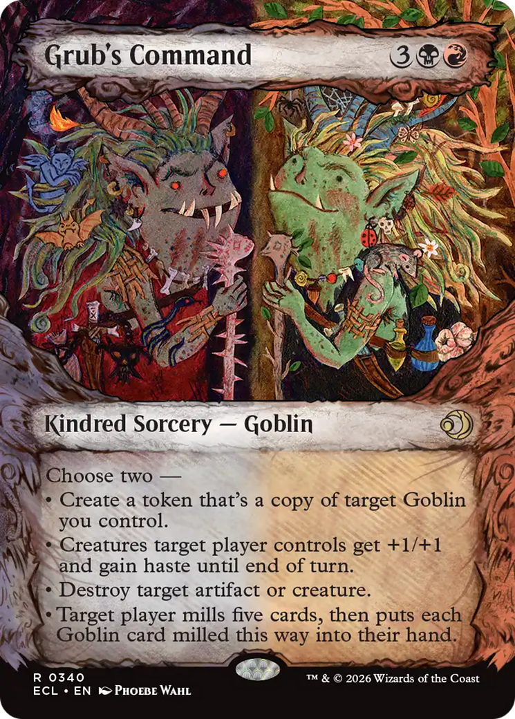 Grub's Command (Showcase) [Lorwyn Eclipsed] | L.A. Mood Comics and Games