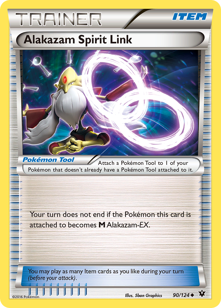 Alakazam Spirit Link (90/124) [XY: Fates Collide] | L.A. Mood Comics and Games