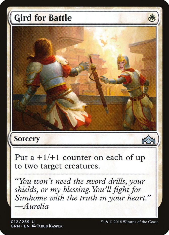 Gird for Battle [Guilds of Ravnica] | L.A. Mood Comics and Games