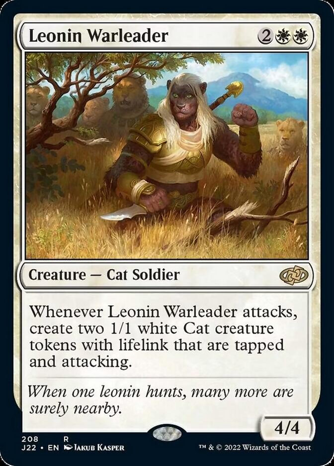 Leonin Warleader [Jumpstart 2022] | L.A. Mood Comics and Games