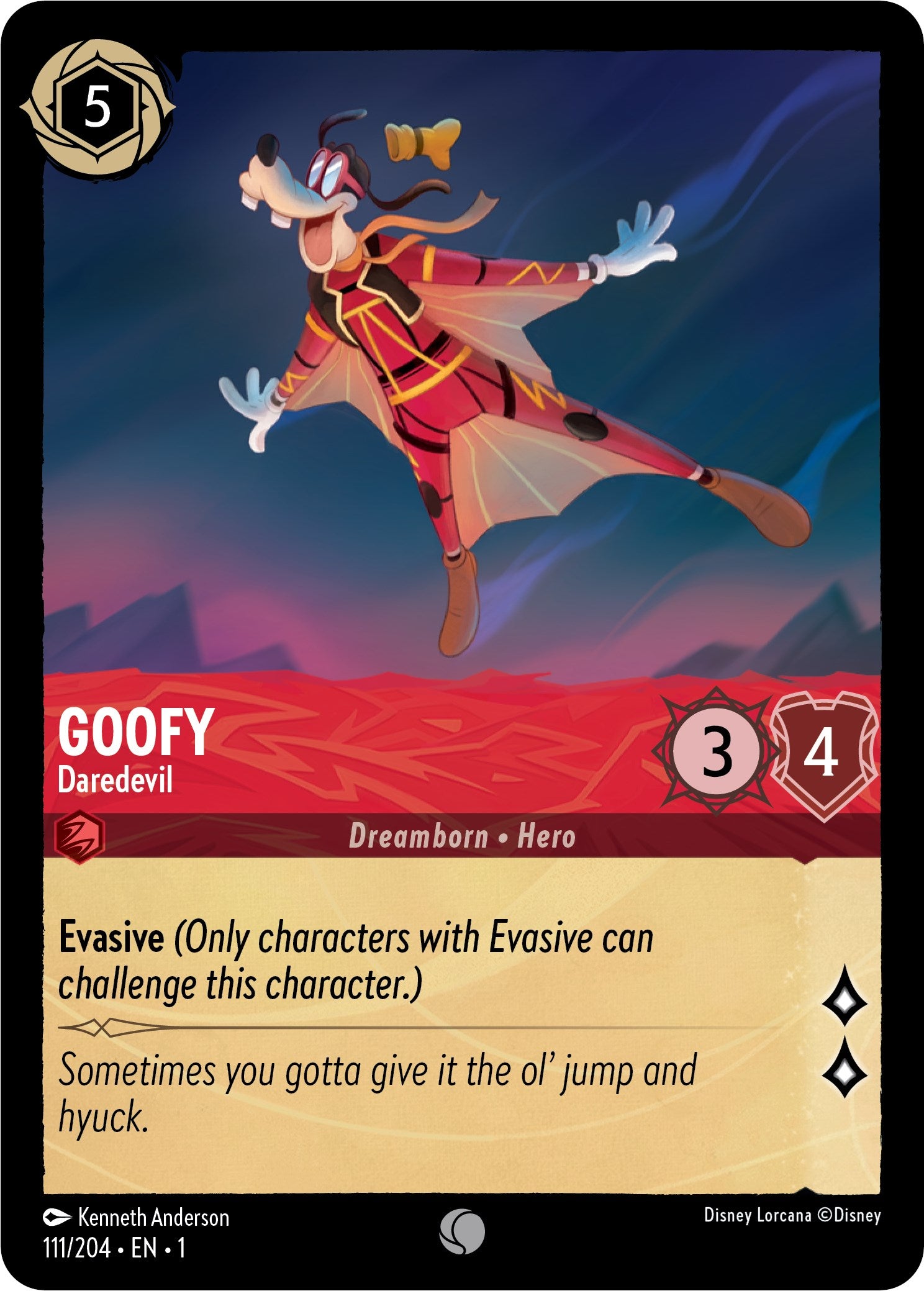 Goofy - Daredevil (111/204) [The First Chapter] | L.A. Mood Comics and Games