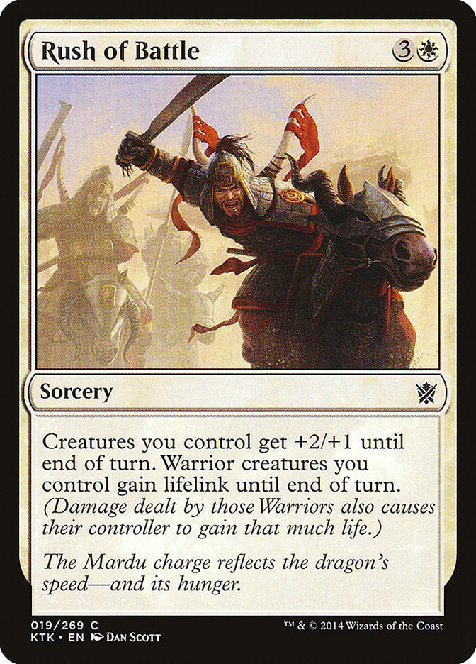 Rush of Battle [Khans of Tarkir] | L.A. Mood Comics and Games
