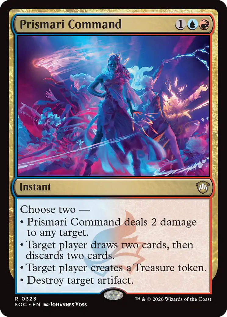 Prismari Command [Secrets of Strixhaven Commander] | L.A. Mood Comics and Games