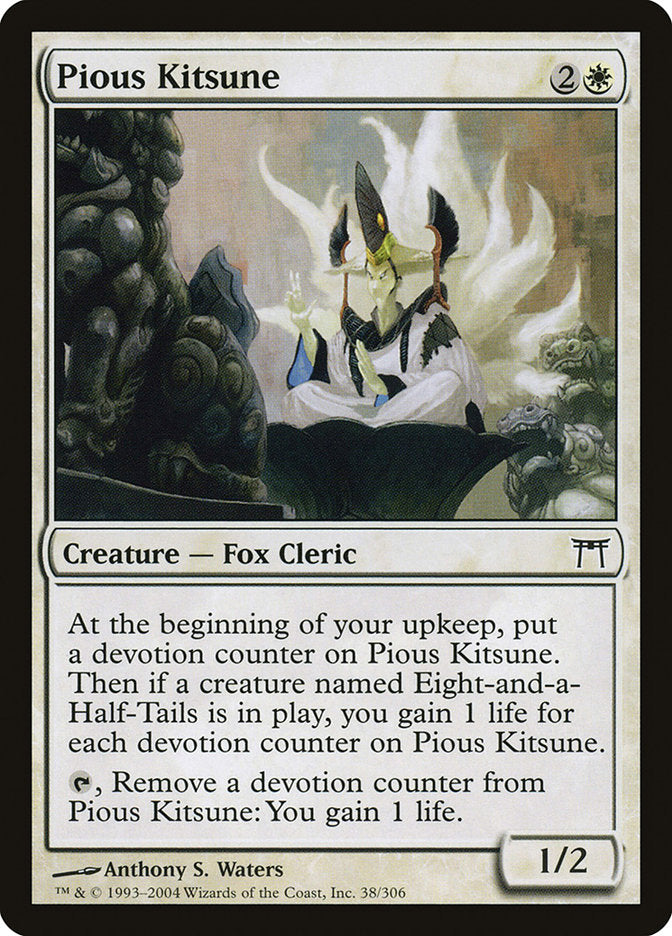 Pious Kitsune [Champions of Kamigawa] | L.A. Mood Comics and Games