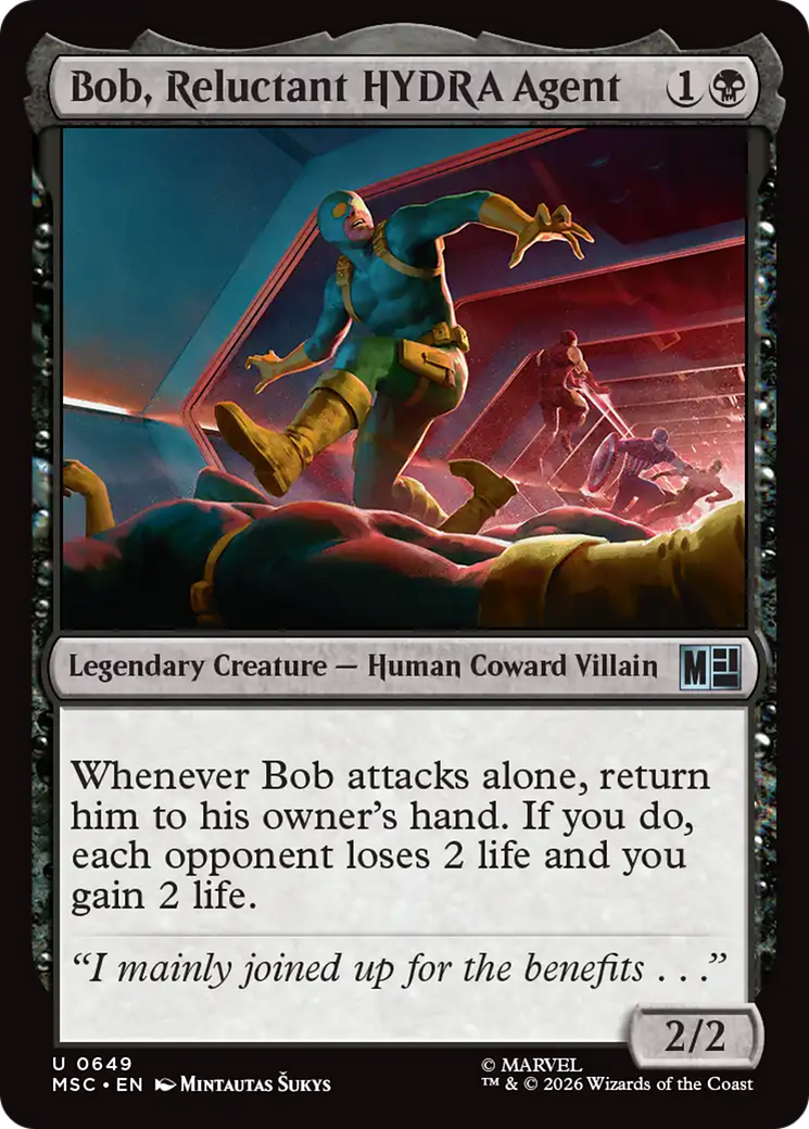 Bob, Reluctant HYDRA Agent [Marvel Super Heroes Commander] | L.A. Mood Comics and Games