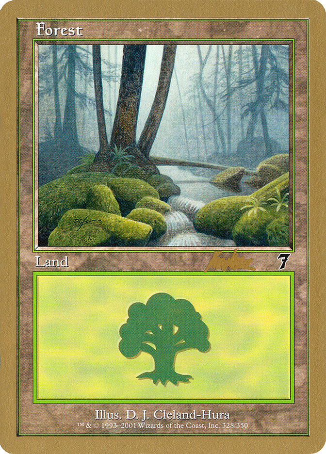 Forest (328) (Brian Kibler) [World Championship Decks 2002] | L.A. Mood Comics and Games