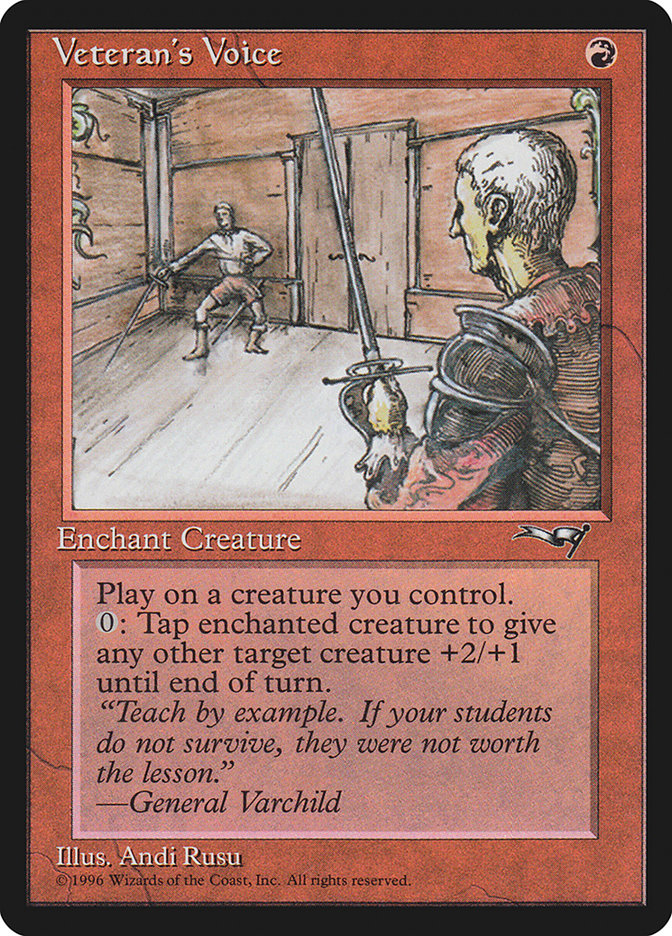 Veteran's Voice (Double Doors) [Alliances] | L.A. Mood Comics and Games