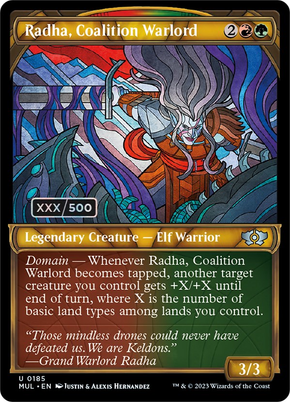 Radha, Coalition Warlord (Serialized) [Multiverse Legends] | L.A. Mood Comics and Games