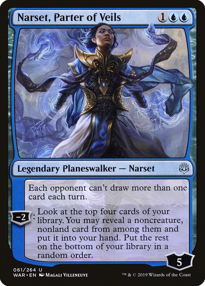 Narset, Parter of Veils [War of the Spark] | L.A. Mood Comics and Games