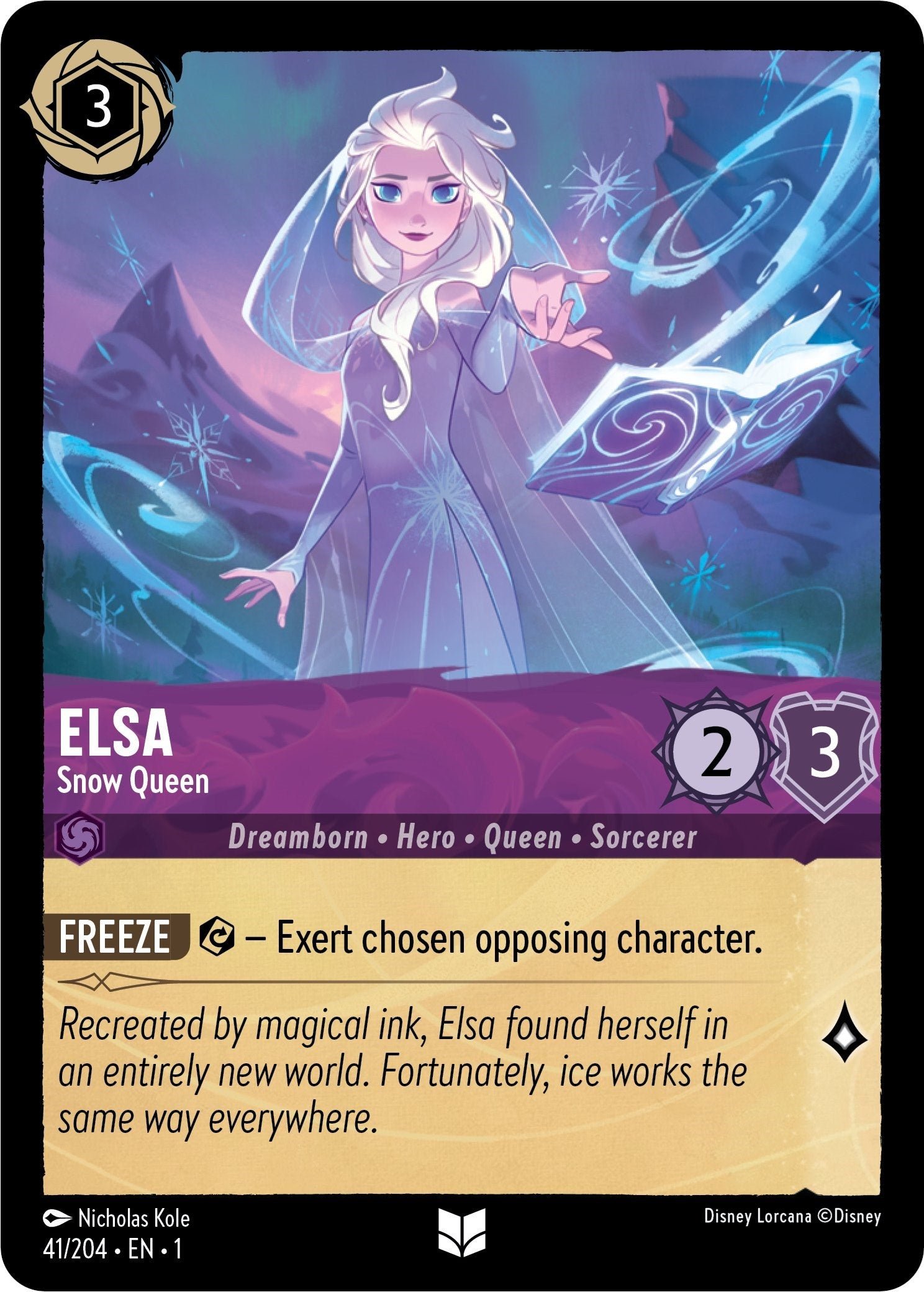 Elsa - Snow Queen (41/204) [The First Chapter] | L.A. Mood Comics and Games