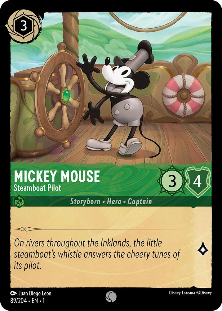 Mickey Mouse - Steamboat Pilot (89/204) [The First Chapter] | L.A. Mood Comics and Games