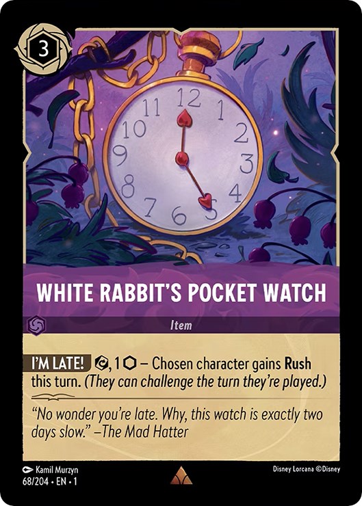 White Rabbit's Pocket Watch (68/204) [The First Chapter] | L.A. Mood Comics and Games