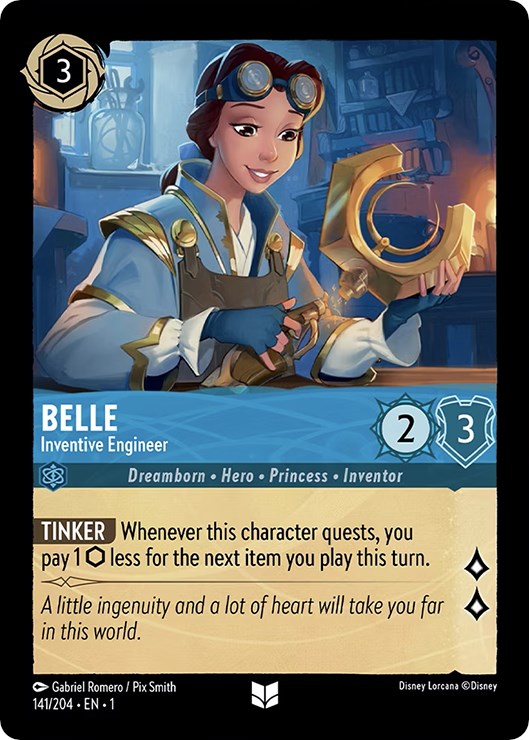 Belle - Inventive Engineer (141/204) [The First Chapter] | L.A. Mood Comics and Games