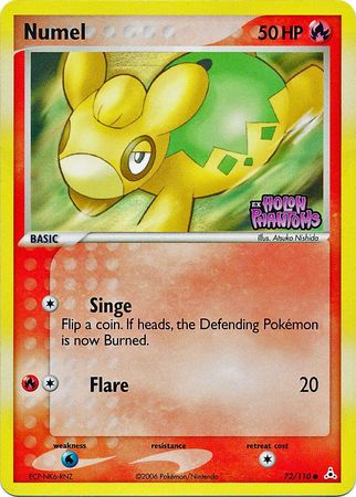 Numel (72/110) (Stamped) [EX: Holon Phantoms] | L.A. Mood Comics and Games