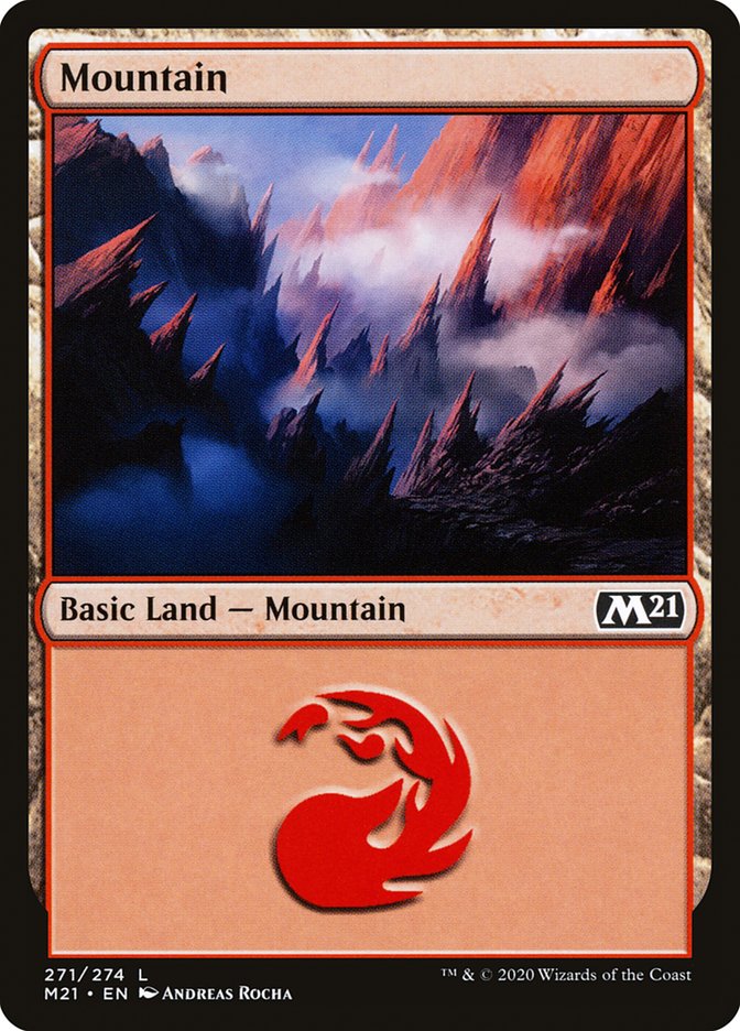 Mountain (271) [Core Set 2021] | L.A. Mood Comics and Games