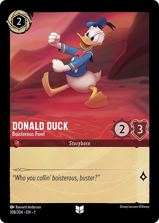 Donald Duck - Boisterous Fowl (108/204) [The First Chapter] | L.A. Mood Comics and Games