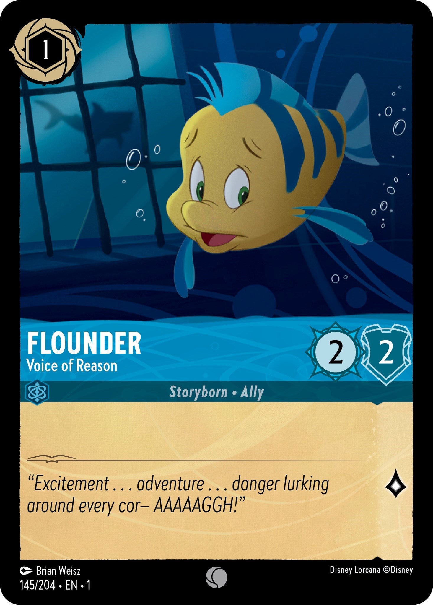 Flounder - Voice of Reason (145/204) [The First Chapter] | L.A. Mood Comics and Games