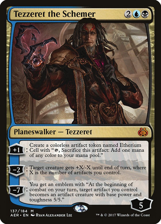 Tezzeret the Schemer [Aether Revolt] | L.A. Mood Comics and Games