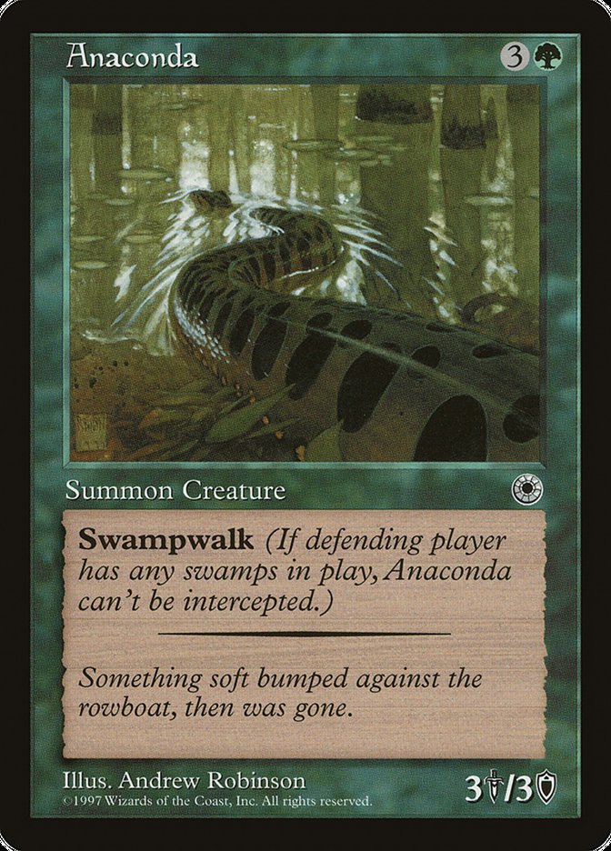 Anaconda (With Flavor Text) [Portal] | L.A. Mood Comics and Games
