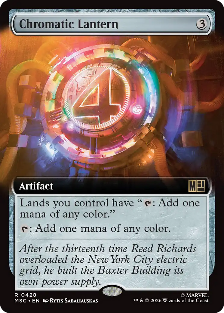 Chromatic Lantern (Extended Art) [Marvel Super Heroes Commander] | L.A. Mood Comics and Games
