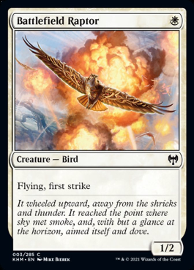 Battlefield Raptor [Kaldheim] | L.A. Mood Comics and Games