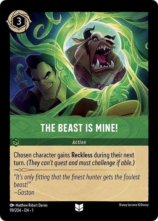 The Beast is Mine! (99/204) [The First Chapter] | L.A. Mood Comics and Games