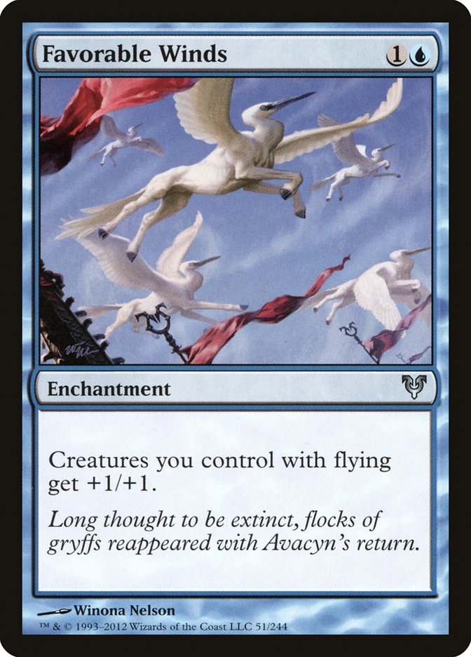 Favorable Winds [Avacyn Restored] | L.A. Mood Comics and Games