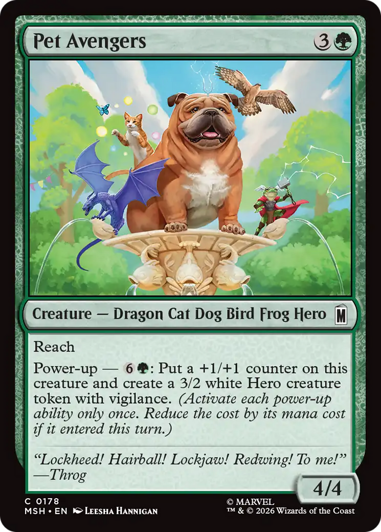 Pet Avengers [Marvel Super Heroes] | L.A. Mood Comics and Games