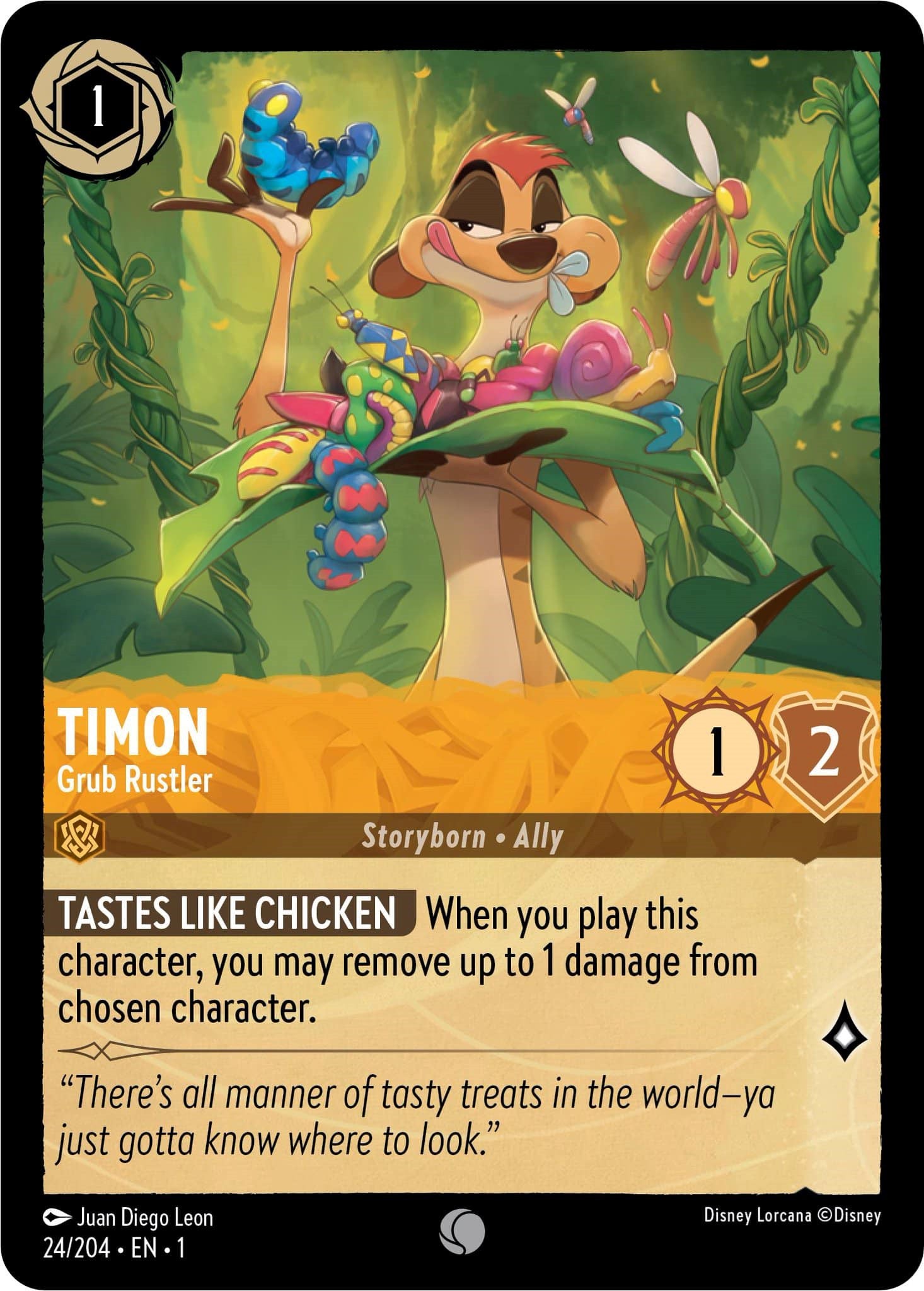 Timon - Grub Rustler (24/204) [The First Chapter] | L.A. Mood Comics and Games