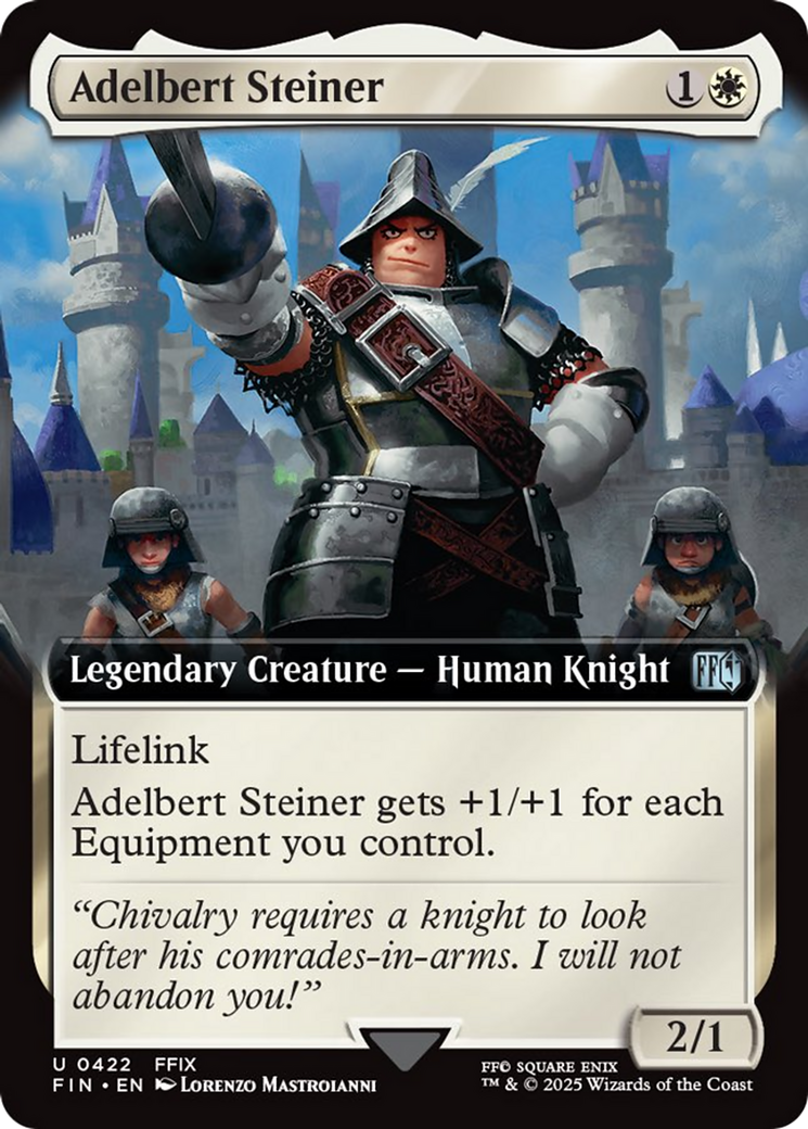 Adelbert Steiner (Extended Art) [FINAL FANTASY] | L.A. Mood Comics and Games