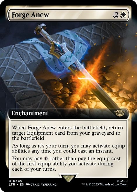 Forge Anew (Extended Art) [The Lord of the Rings: Tales of Middle-Earth] | L.A. Mood Comics and Games