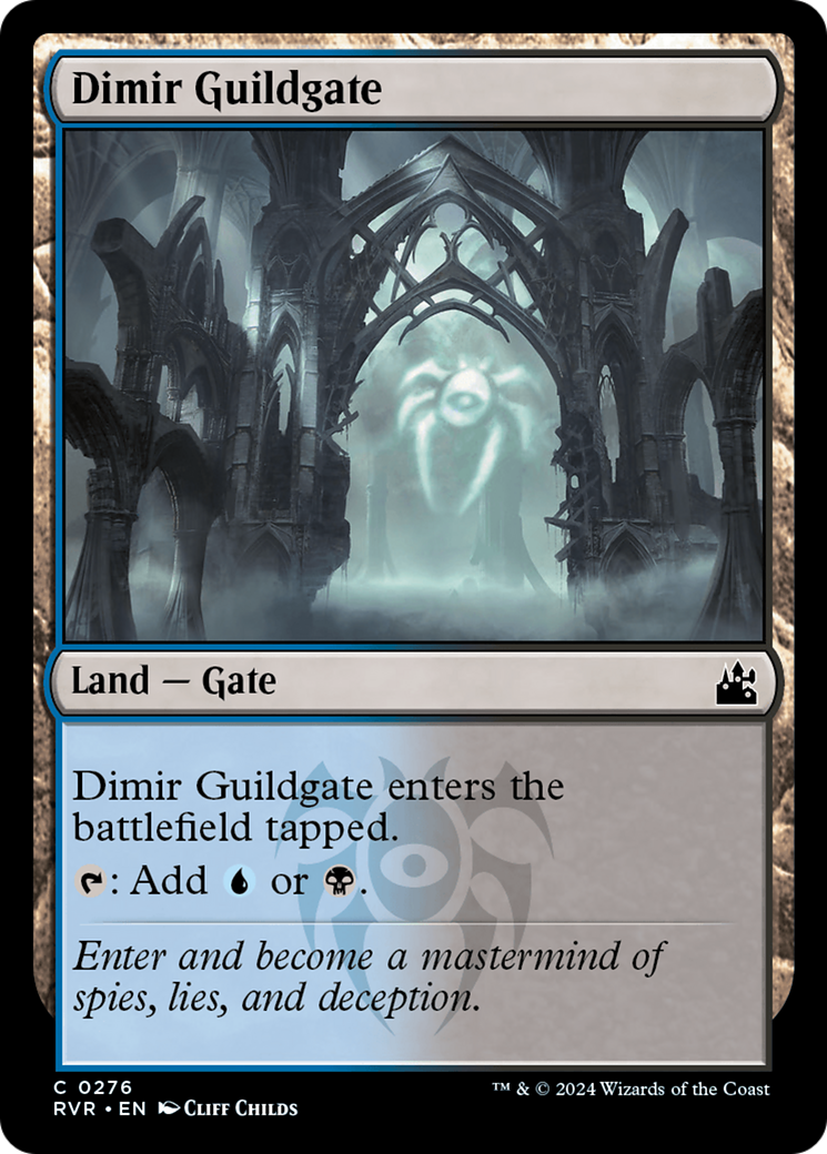 Dimir Guildgate [Ravnica Remastered] | L.A. Mood Comics and Games