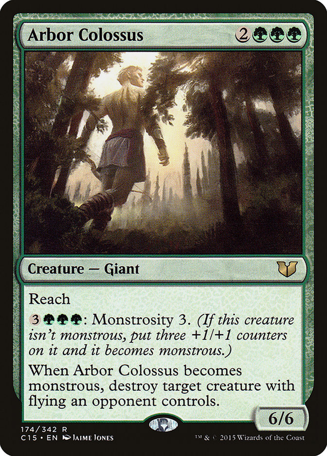 Arbor Colossus [Commander 2015] | L.A. Mood Comics and Games