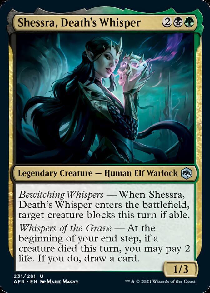 Shessra, Death's Whisper [Dungeons & Dragons: Adventures in the Forgotten Realms] | L.A. Mood Comics and Games