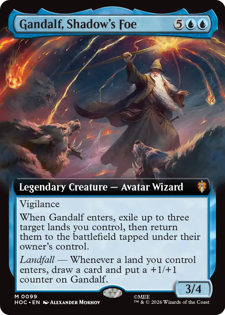 Gandalf, Shadow's Foe (Extended Art) [The Hobbit: Eternal-Legal] | L.A. Mood Comics and Games