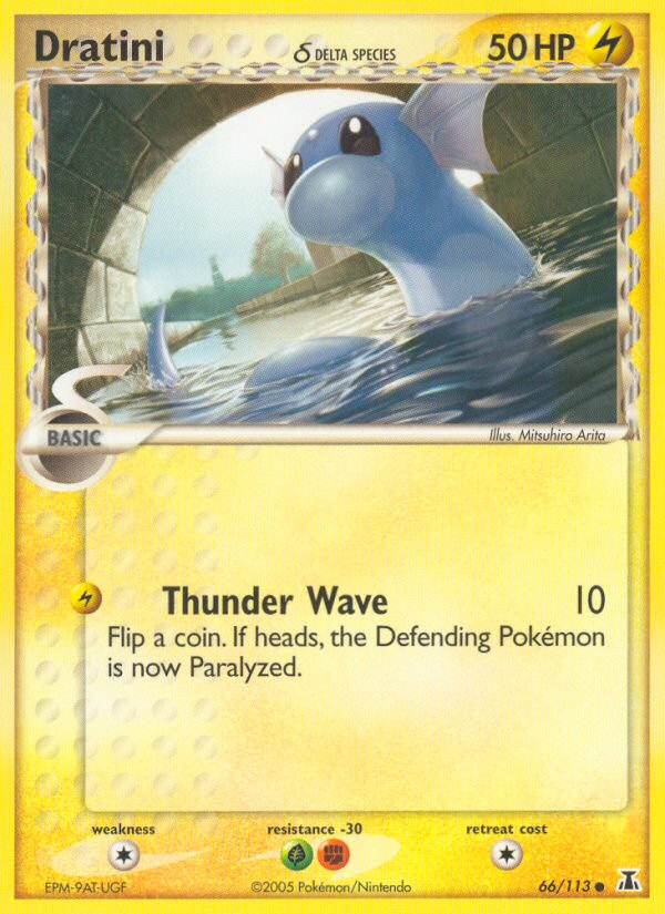 Dratini (66/113) (Delta Species) [EX: Delta Species] | L.A. Mood Comics and Games